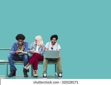 Students Diversity Learning Social Media Education - Powered by Shutterstock