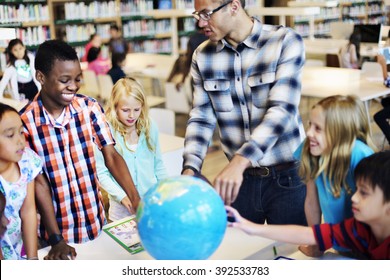 Students Geography Learning Classroom Concept - Powered by Shutterstock