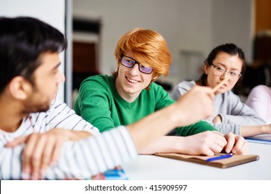 Students at lecture