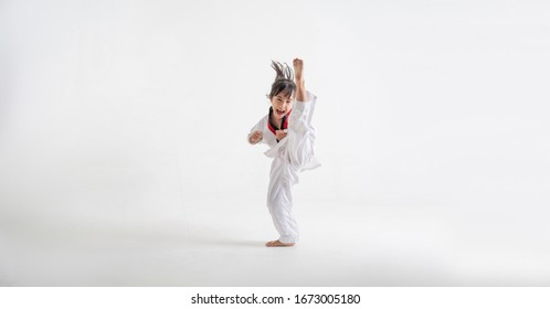 The studio asian kids  karate martial arts