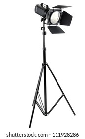 Studio Lighting Isolated On White