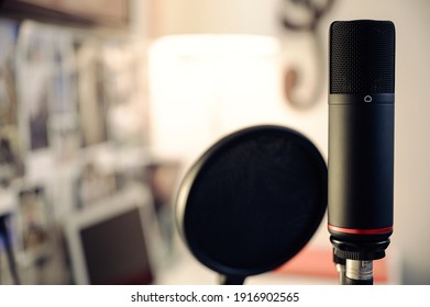 Studio Microphone Home Office Set Up For Zoom, Virtual Meetings, Podcasts, Music Recording, Music Production, Online Music Lessons, Gaming, Etc. 