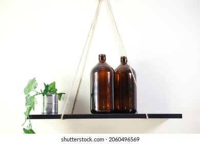 A Studio Photo Of A Floating Shelf