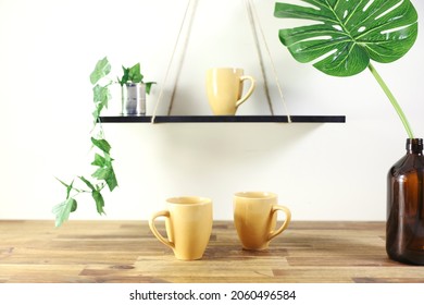 A Studio Photo Of A Floating Shelf