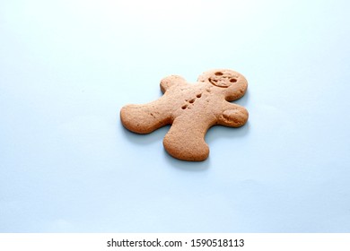 A Studio Photo Of A Ginger Bread Man