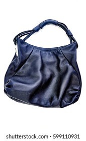 A Studio Photo Of A Ladies Black Hand Bag