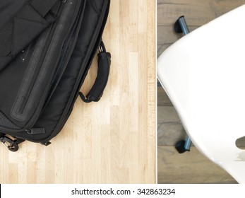 A Studio Photo Of A Laptop Shoulder Bag