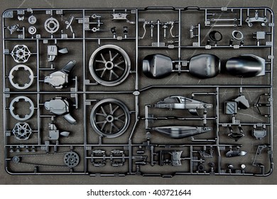 A Studio Photo Of A Plastic Model Kit