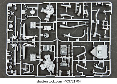 A Studio Photo Of A Plastic Model Kit