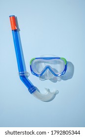 A Studio Photo Of Snorkling Gear