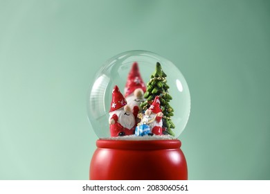 A studio photo of a snow globe - Powered by Shutterstock