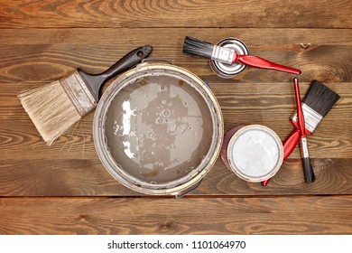 A studio photo of a tin of paint - Shutterstock ID 1101064970
