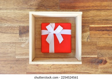 A studio photo of a wooden box - Shutterstock ID 2254524561