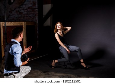 Studio photosession process