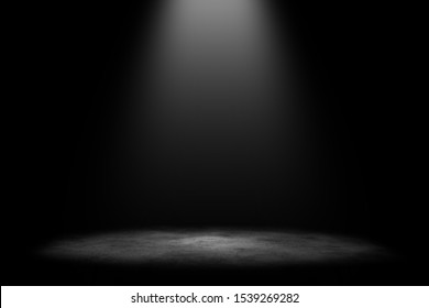 Studio Room Gradient Background. Abstract Black White Gradient Background.