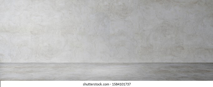 Studio room of Plaster concrete grunge texture background for use display product. - Shutterstock ID 1584101737