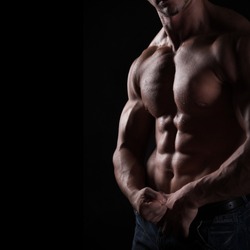 Shirtless male model posing, a Sports & Recreation Photo by Jacob Lund