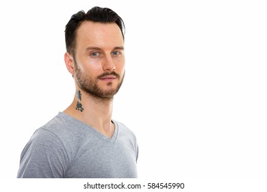  Studio Shot Young Man Tattoo On Stock Photo 584545990 | Shutterstock