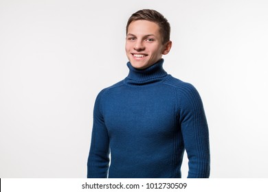 polo neck and shirt