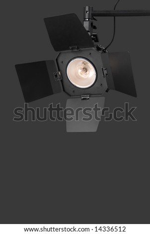 Studio Spot Light with hatches.