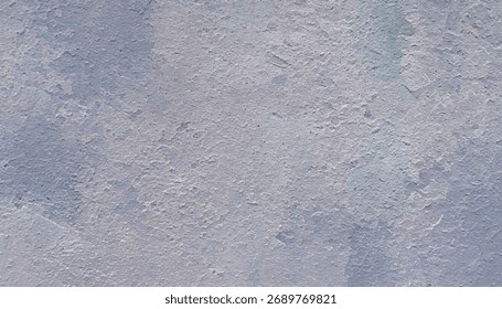 Studio-lit top-down image of an abstract painted wall texture in light blue, gray, and white tones, forming a delicate layered pattern with a clean minimalist atmosphere and soft tonal balance.