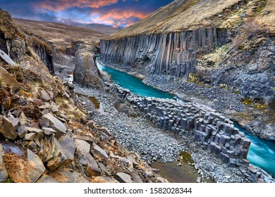 Studlagil Basalt Canyon Jokulsa Dal River Stock Photo (Edit Now) 1629092809