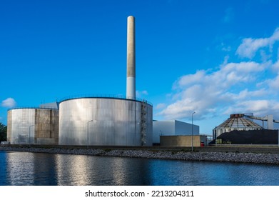 Studstrup District Heating Plant North Of Aarhus, Denmark