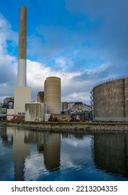 Studstrup District Heating Plant North Of Aarhus, Denmark