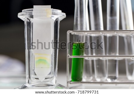 Study of Chromatography is used to separate components of a plant.