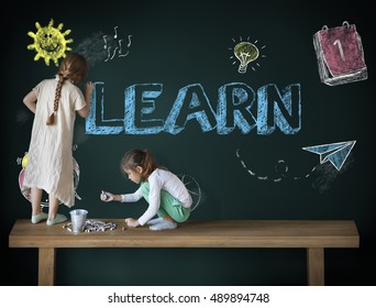 Study Ideas Learn Kids Concept