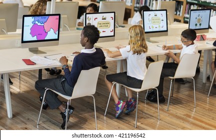 Study Studying Learn Learning Classroom Internet Concept - Shutterstock ID 421196542