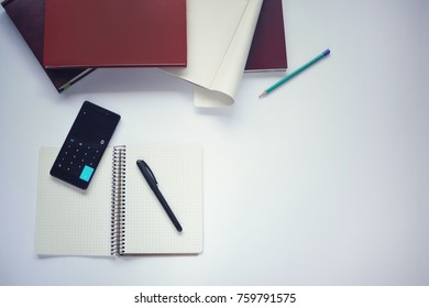 Study Stuff Education Background Aspects Education Stock Photo 