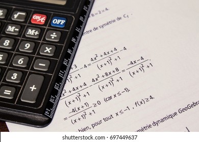 studying math calculate