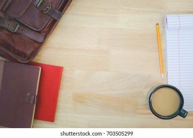Studying at a Table