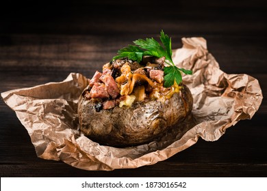 Stuffed Baked Potato, Baked Potatoes With Filling