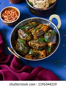 Stuffed Brinjal Curry, Bharwa Baigan Ki Sabzi