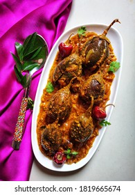 Stuffed Brinjal Curry Karnataka Style