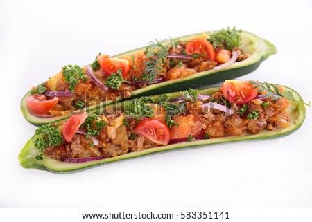 Similar – Image, Stock Photo courgettes Vegetable