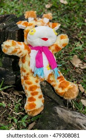 a stuffed giraffe