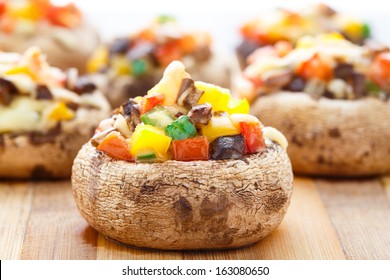 Stuffed Portabella Mushroom