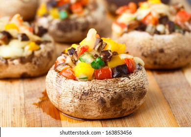 Stuffed Portabella Mushroom