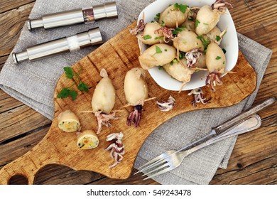 Stuffed Squid