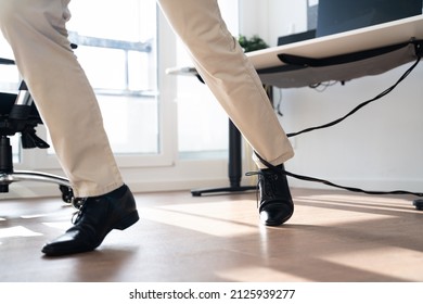 Stumble And Fall Over Wire In Office