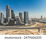 Stunning Aerial View of Riyadh: King Abdullah Financial District and Beyond