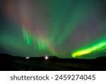 Stunning Aurora Borealis green and purple Photography from Icela