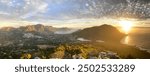 Stunning Capetown Sunset overlooking Sandy Bay, Hout Bay and Chapman