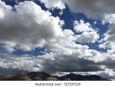 Stunning Cloudscape Over Mountains