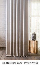 Stunning Curtain Scenes In The Interior With Decor