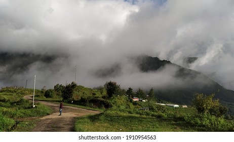 Stunning Foggy Winter Morning At Mao, Manipur, INDIA