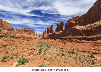 Stunning Landscape In The Utah Desert